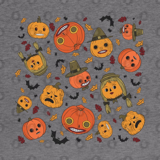 Over the Garden Wall Halloween Pattern by RetroPandora